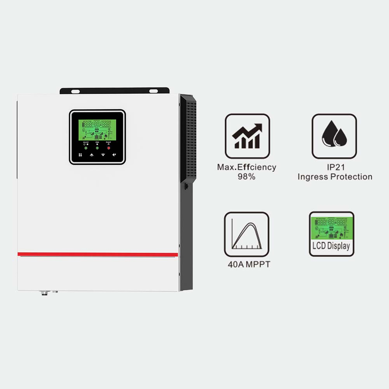 Kiwanda Halisi cha 2023 Mfululizo MPYA wa Victor NMS 20-150VDC PV Input 40A MPPT Kidhibiti cha Chaja ya Nishati ya Jua Kimezimwa na Kibadilishaji cha nishati ya jua 1KW 12V