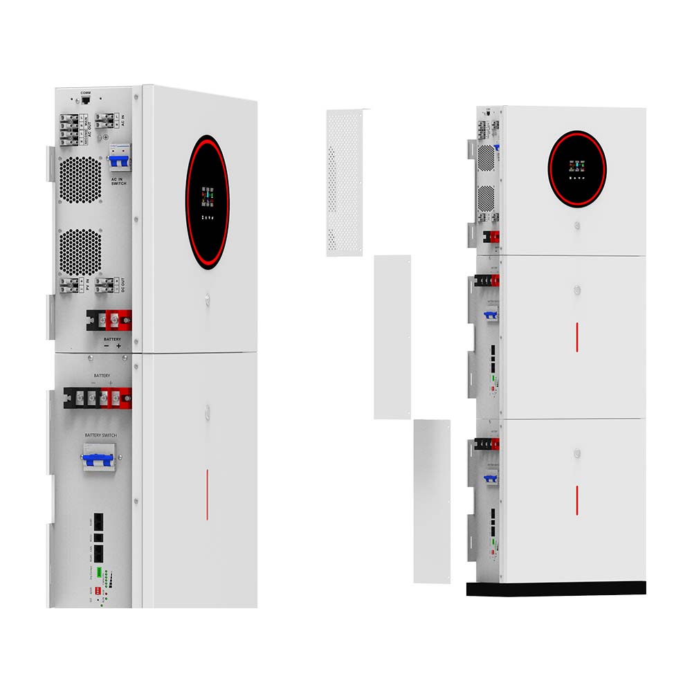 Mfululizo wa ESS 120A MPPT 3.6KW/6.2KW Washa/kuzima Gridi ya Kibadilishaji cha Jua Kiwango cha A Mfumo wa Kuhifadhi Nishati ya Lithiamu