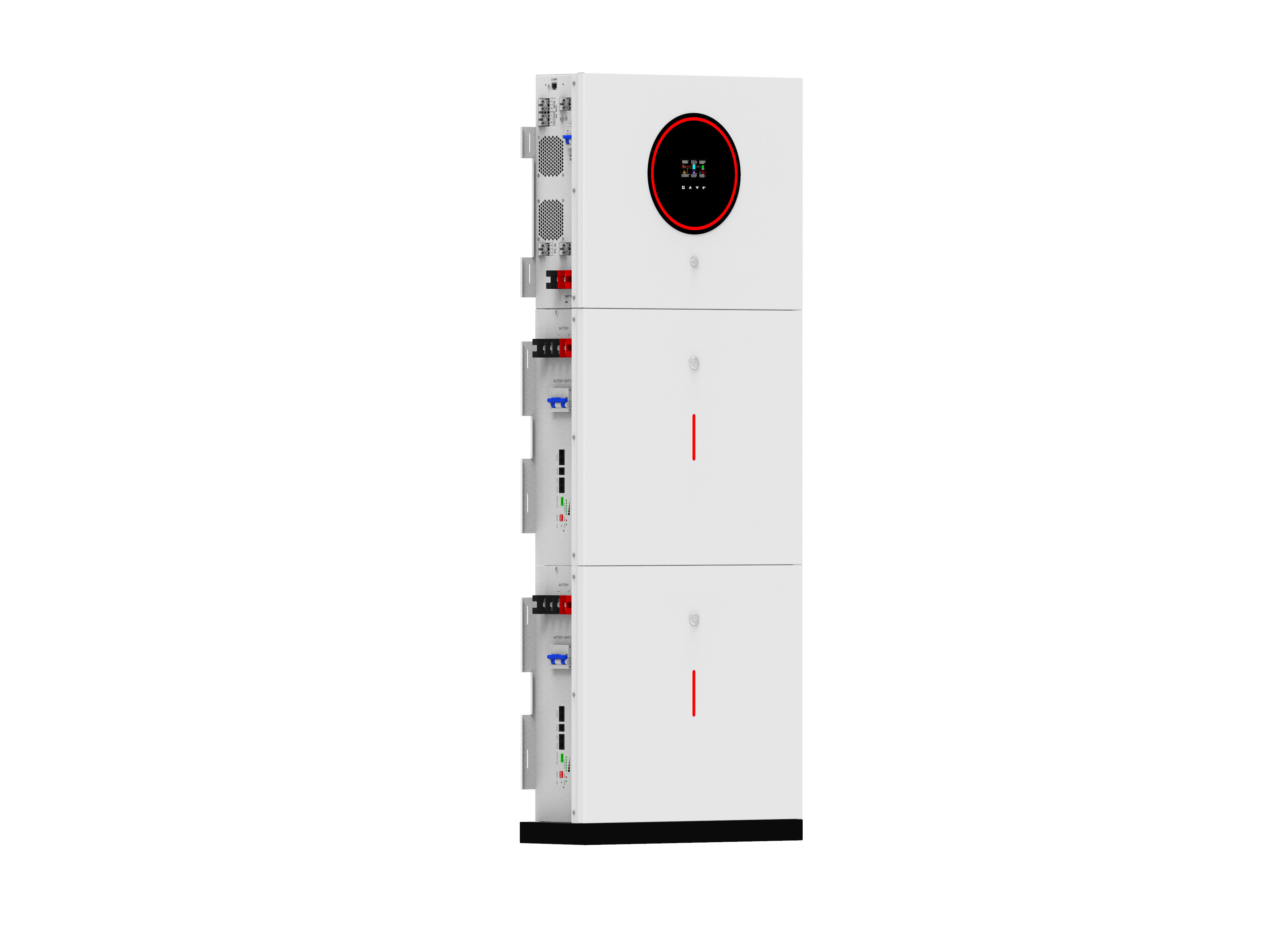 Nyumbani kwa Mifumo Moja ya Nishati 3.6KW 24V kwa kutumia Kibadilishaji cha Solar Dual output